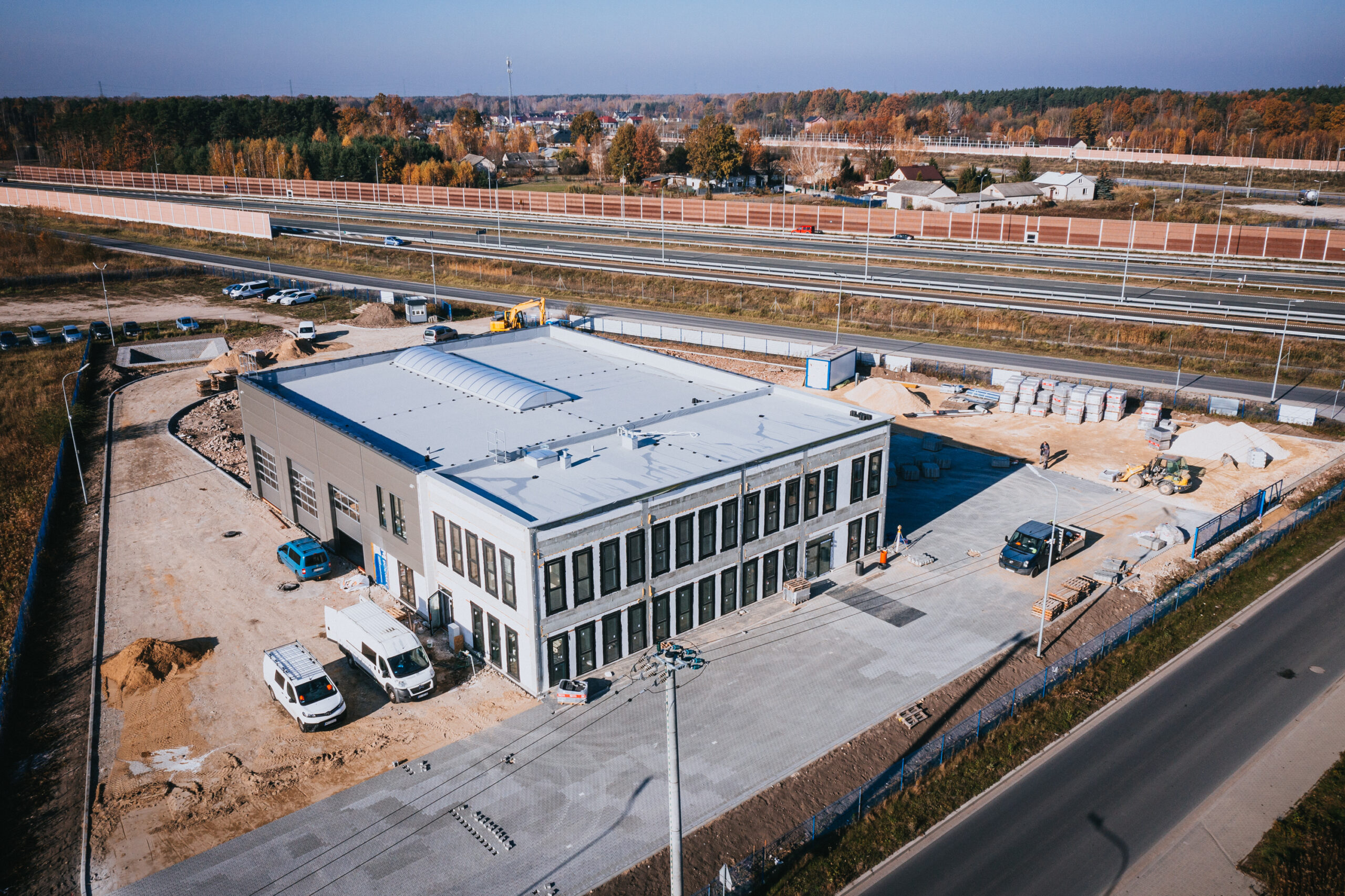 Raport z budowy – budynek warsztatowy Konik Nowy