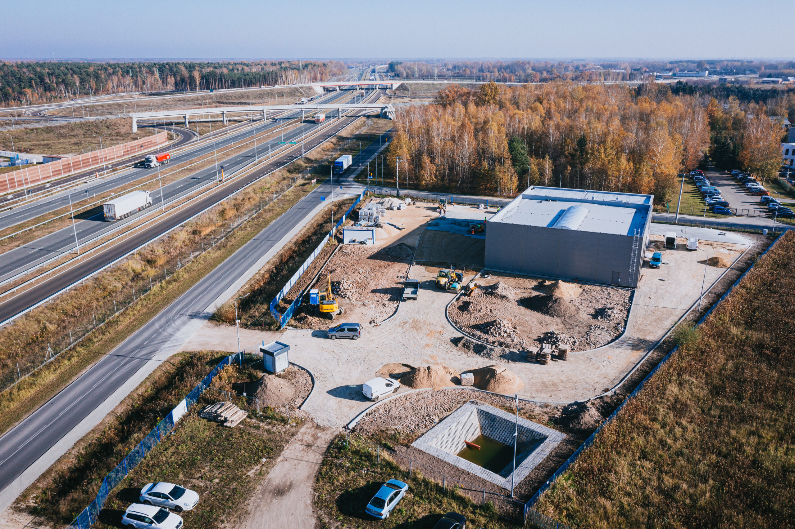 Raport z budowy – budynek warsztatowy Konik Nowy
