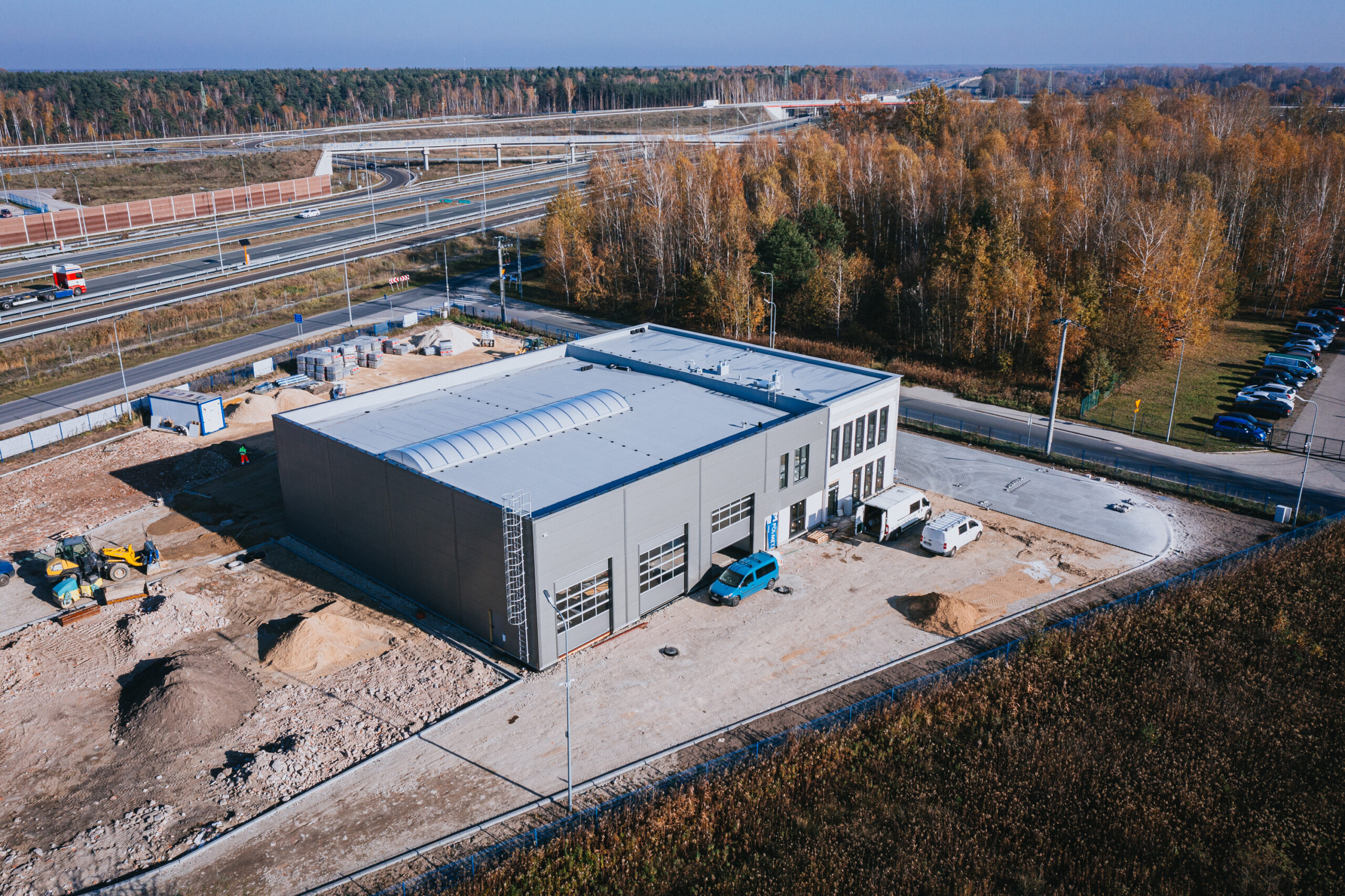 Raport z budowy – budynek warsztatowy Konik Nowy