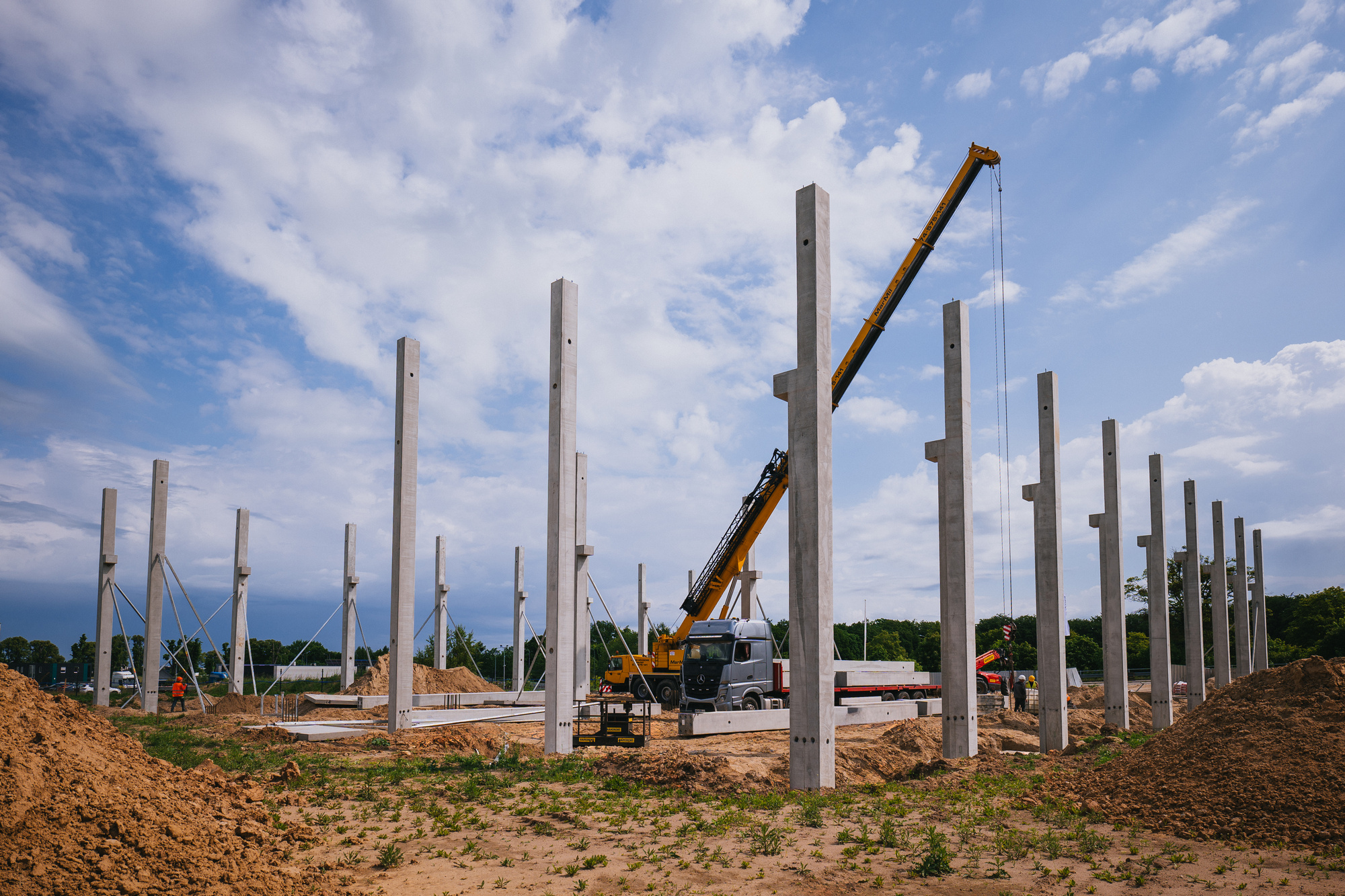 Raport z budowy hali dla HP STAL – czerwiec 2025