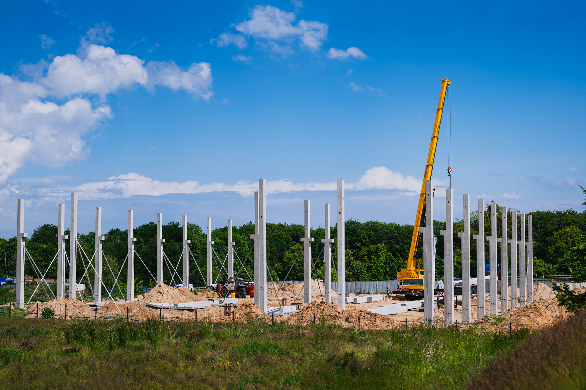 Raport z budowy hali dla HP STAL – czerwiec 2025