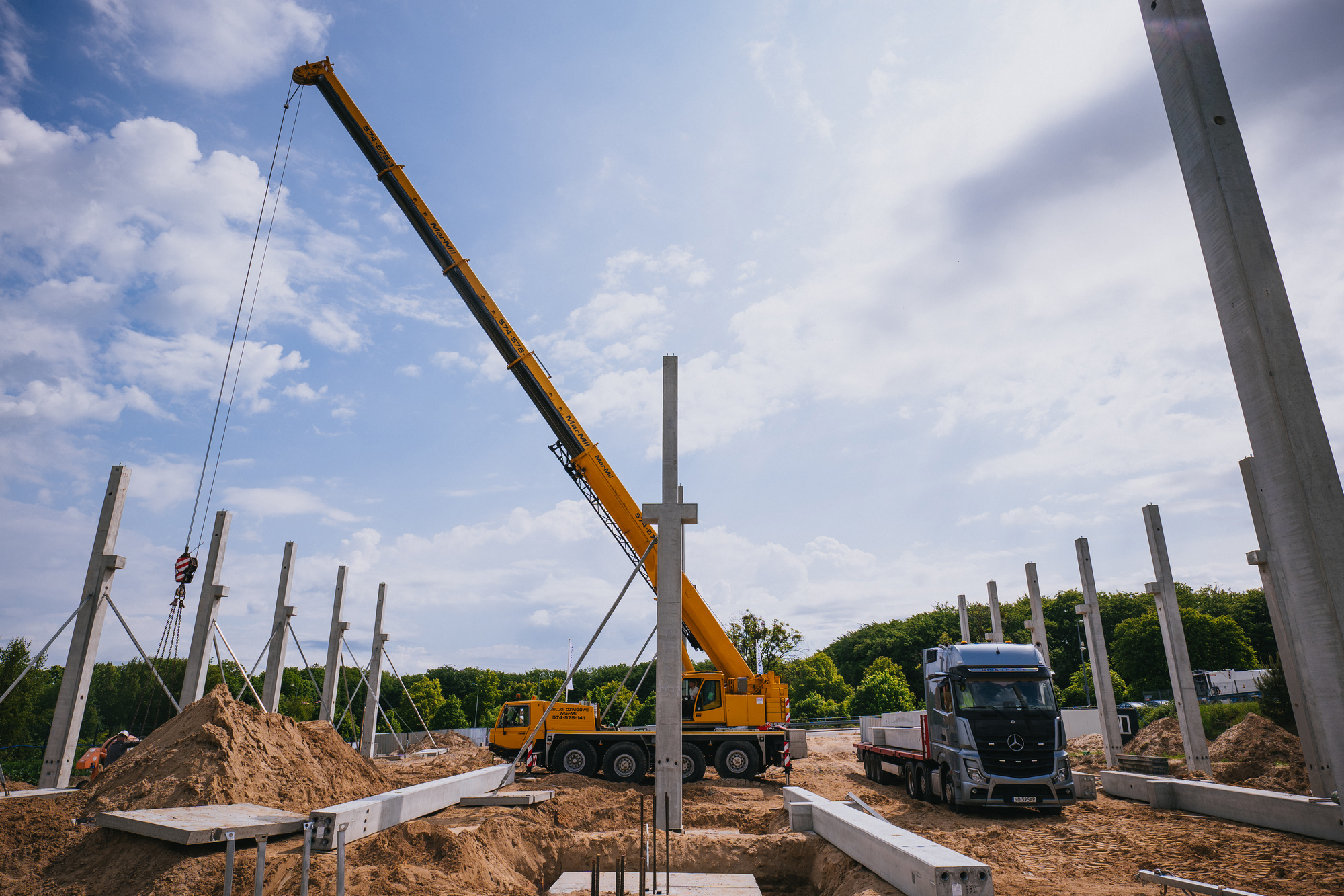 Raport z budowy hali dla HP STAL – czerwiec 2025