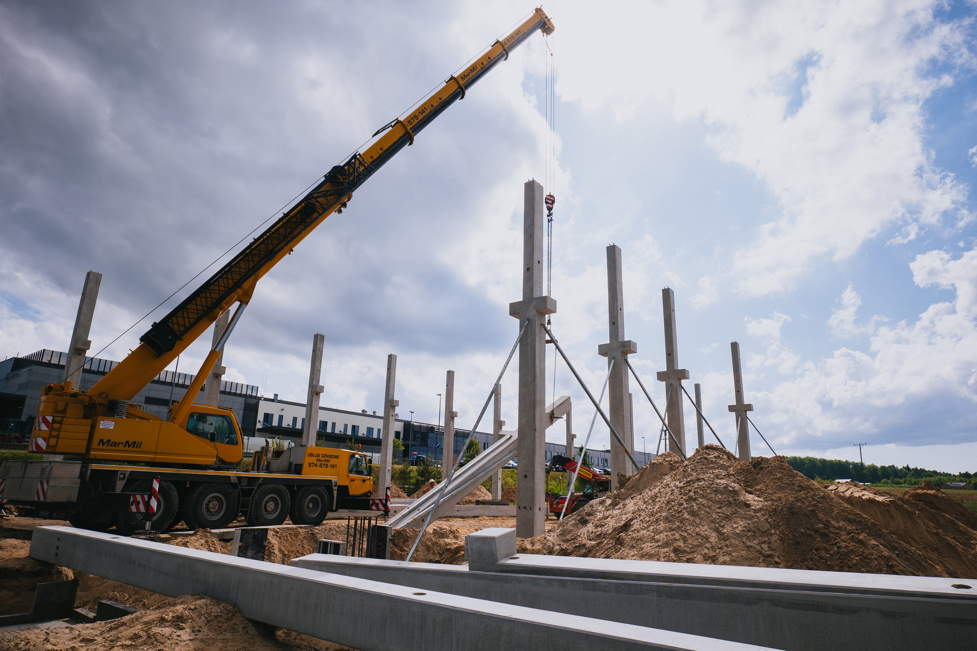 Raport z budowy hali dla HP STAL – czerwiec 2025
