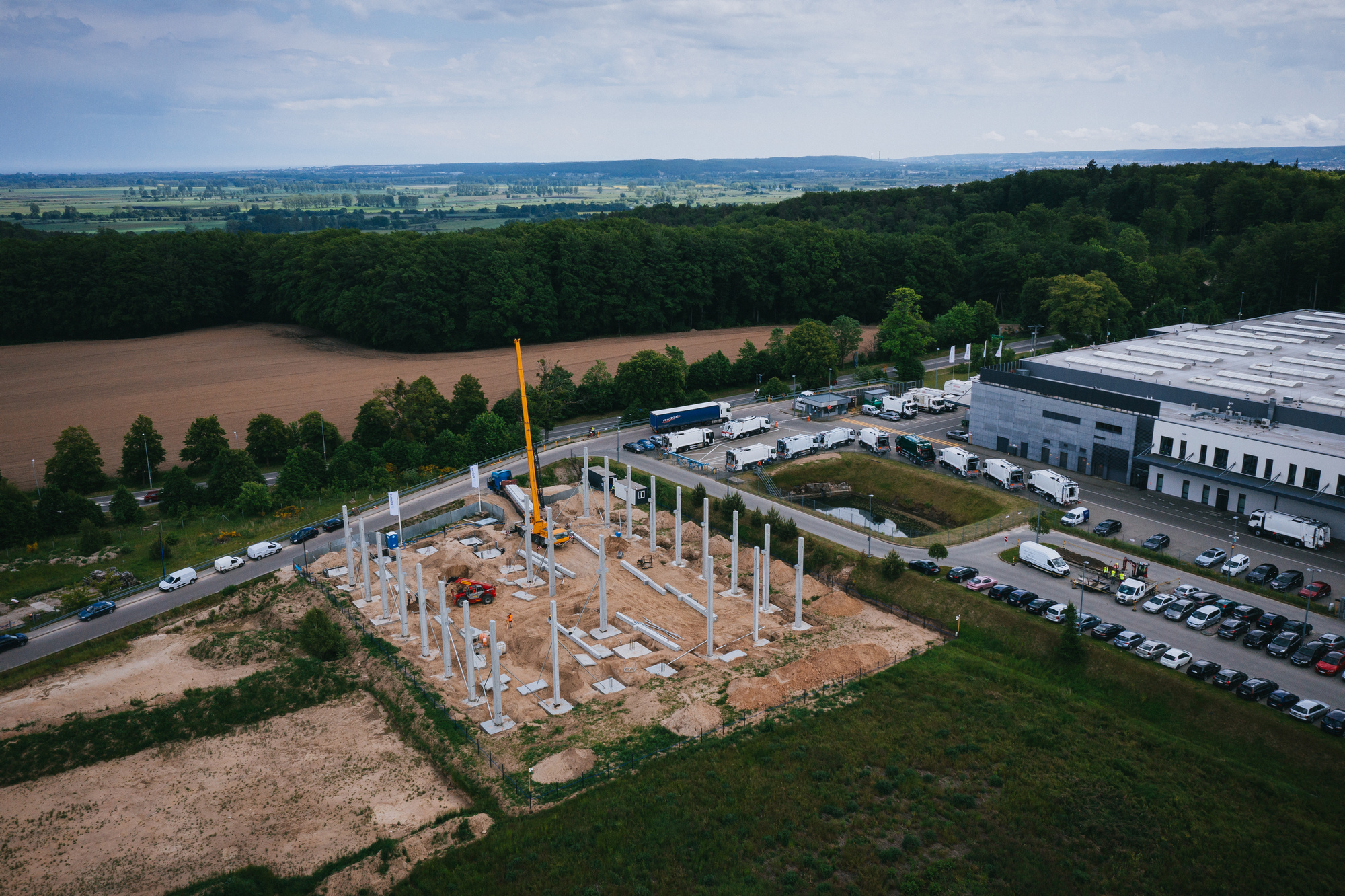 Raport z budowy hali dla HP STAL – czerwiec 2025