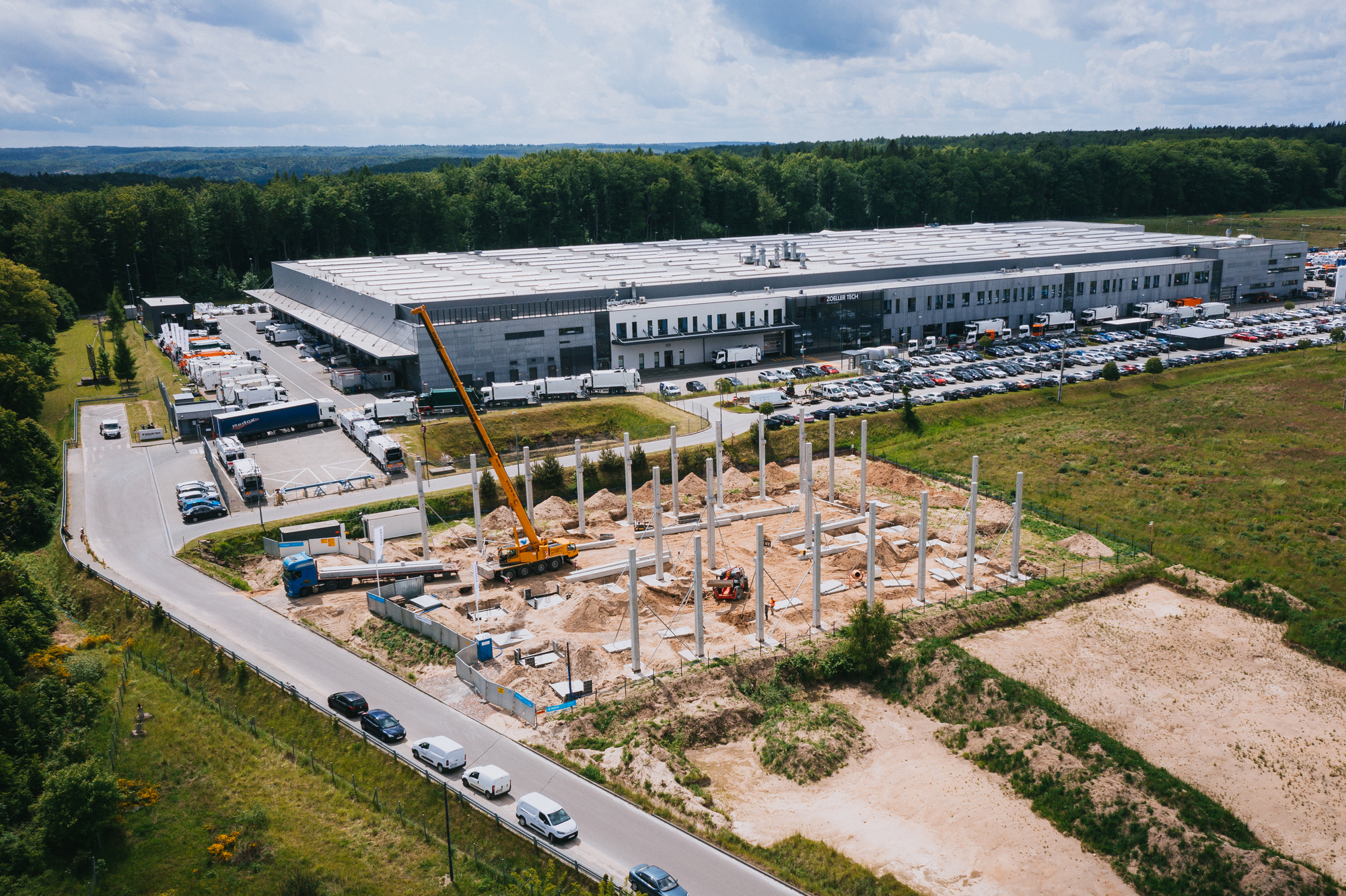 Raport z budowy hali dla HP STAL – czerwiec 2025