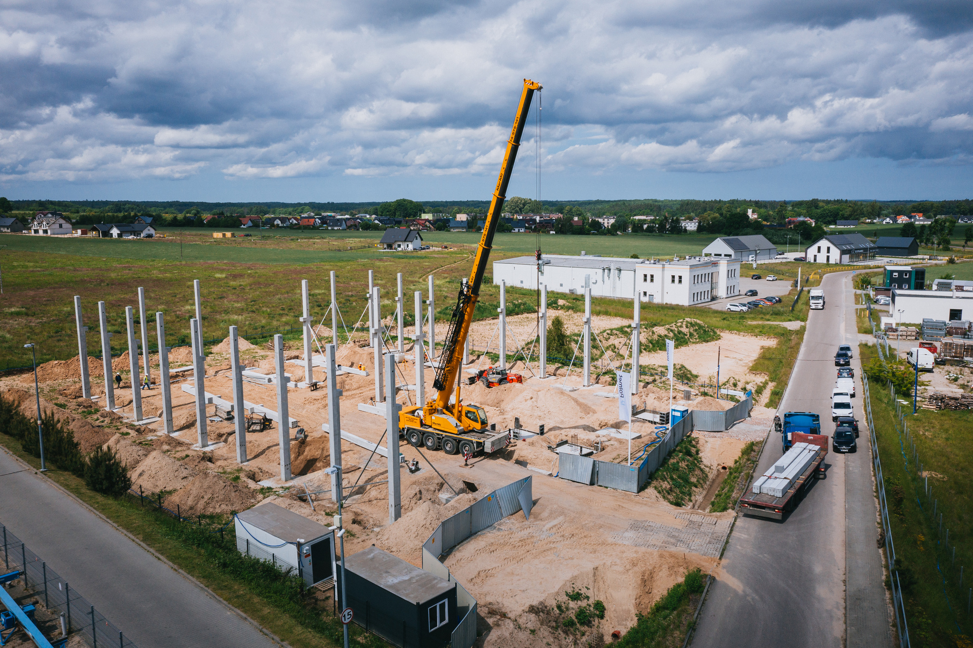 Raport z budowy hali dla HP STAL – czerwiec 2025