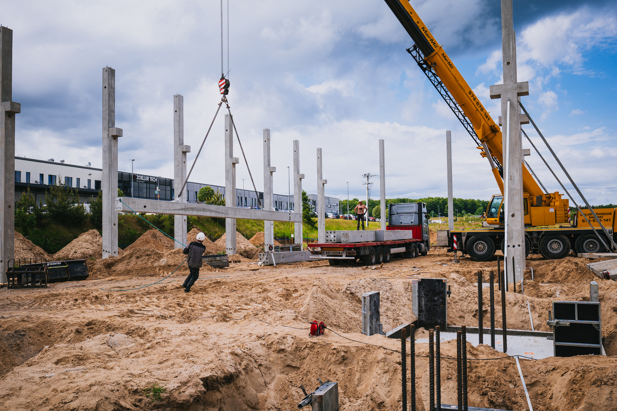 Raport z budowy hali dla HP STAL – czerwiec 2025