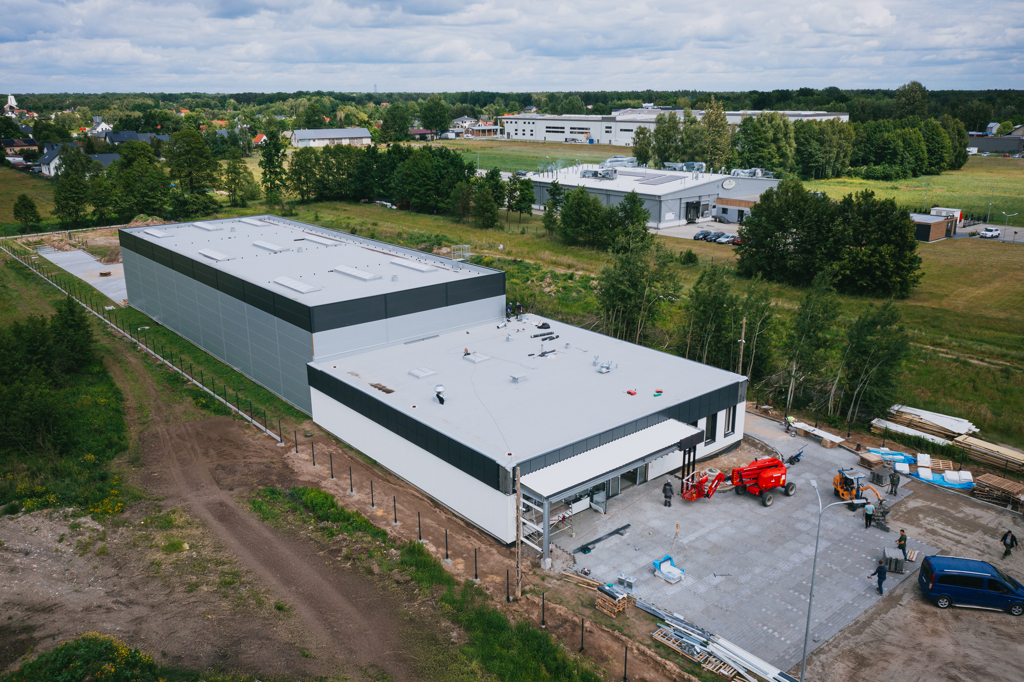 Raport z budowy hali dla TERJAN – czerwiec 2025
