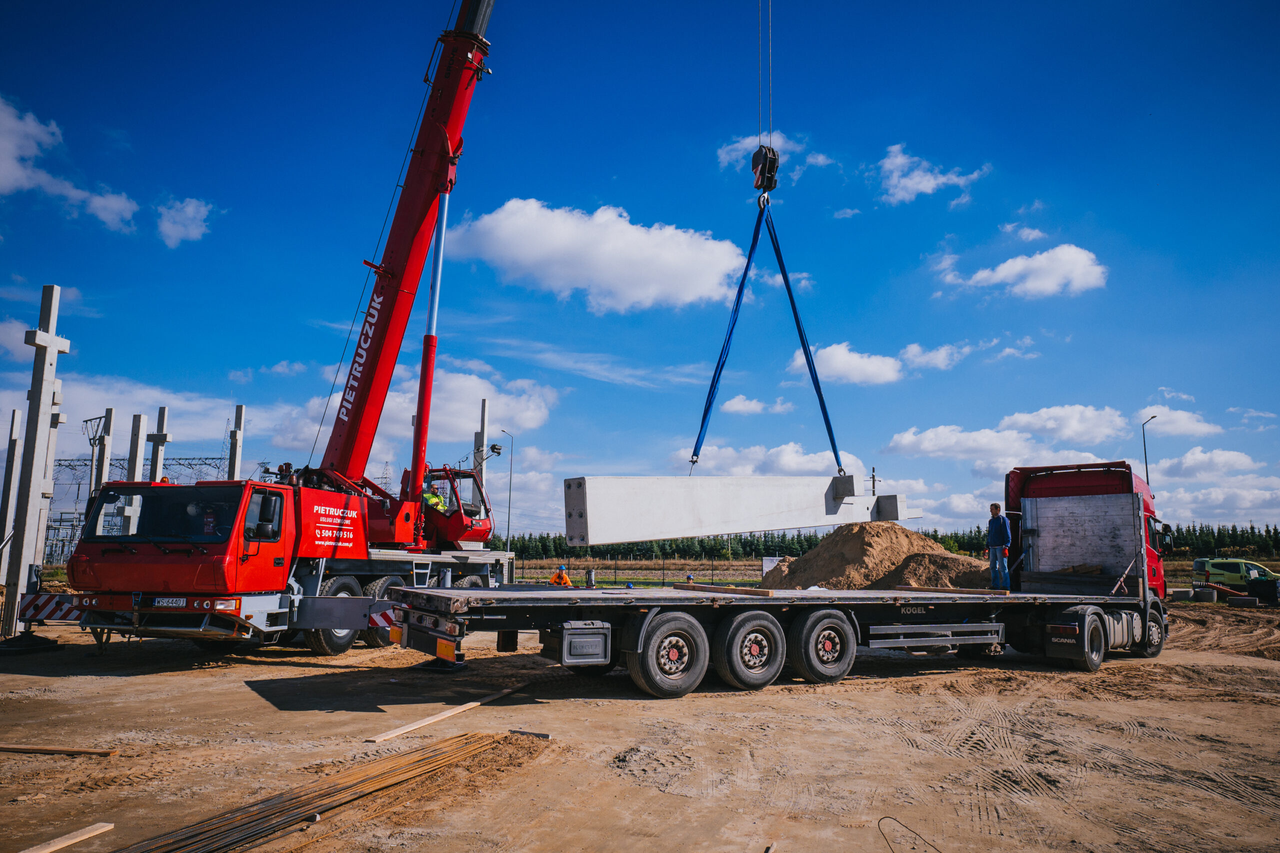 Raport z budowy serwisu Mercedes-Benz Trucks w Ujrzanowie