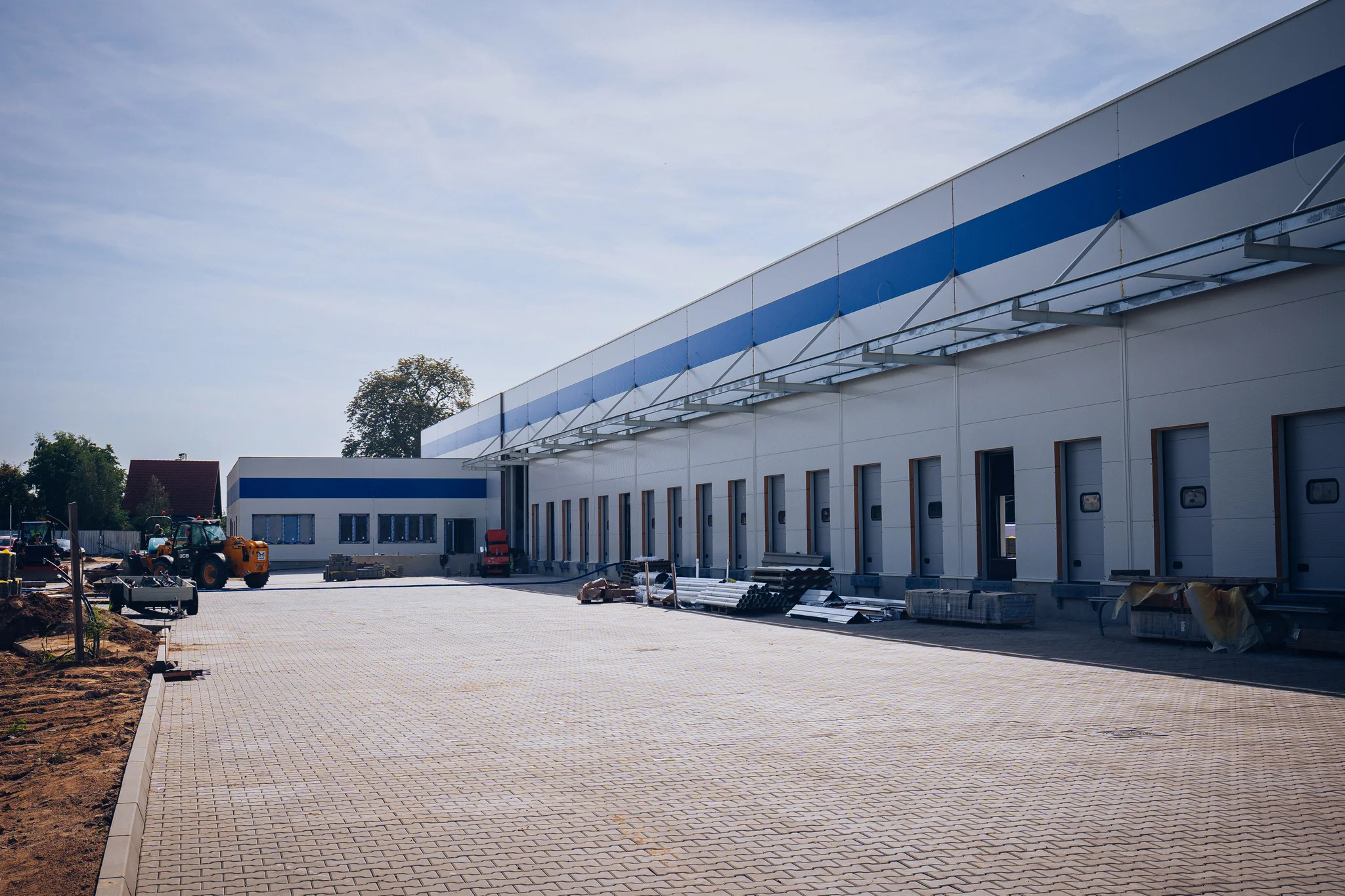 Raport z budowy: Sortownia GLS Poland w Szczecinie na finiszu!