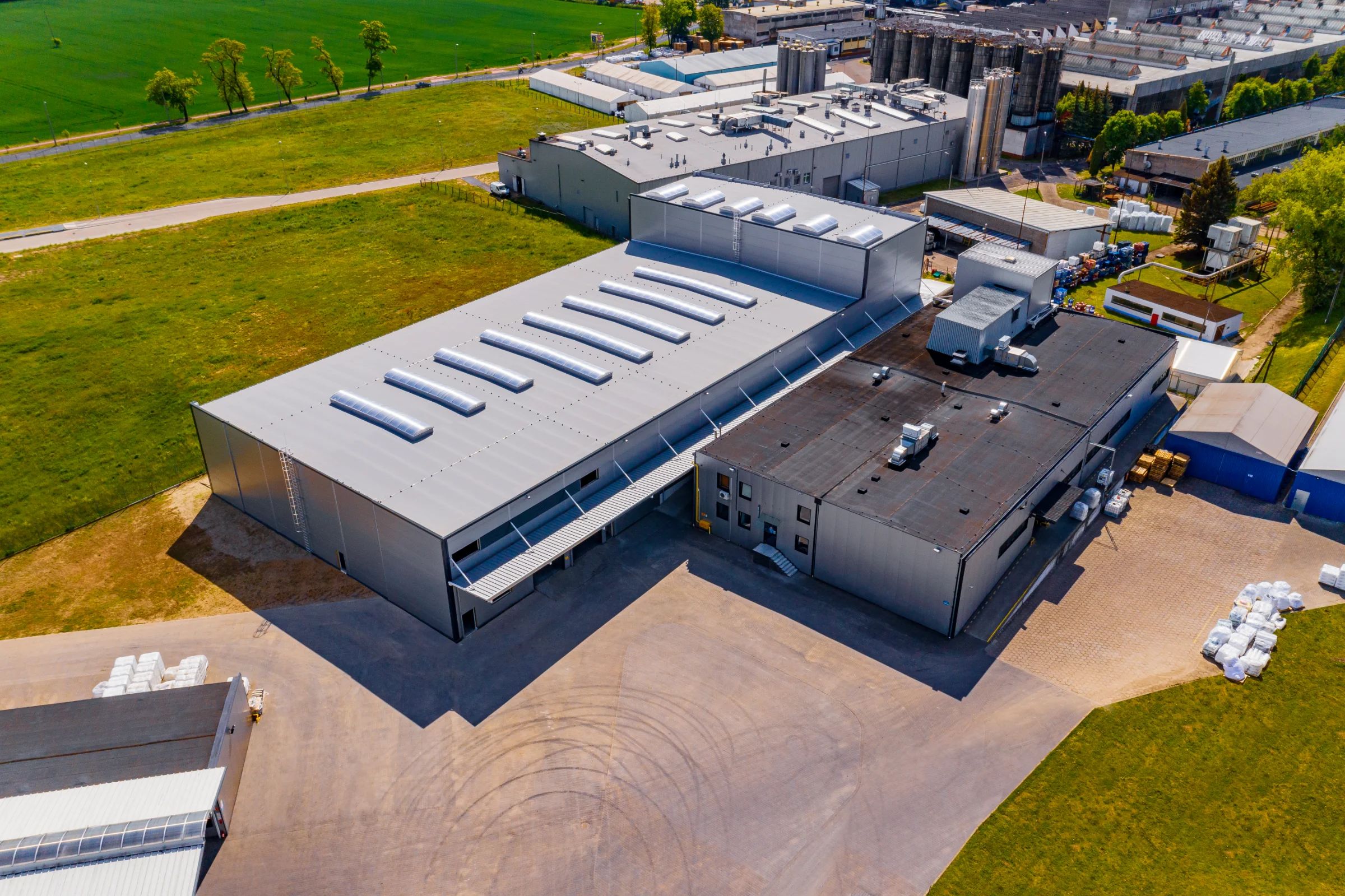 Hala produkcyjno-magazynowa dla zakładu produkcyjnego w Wąbrzeźnie