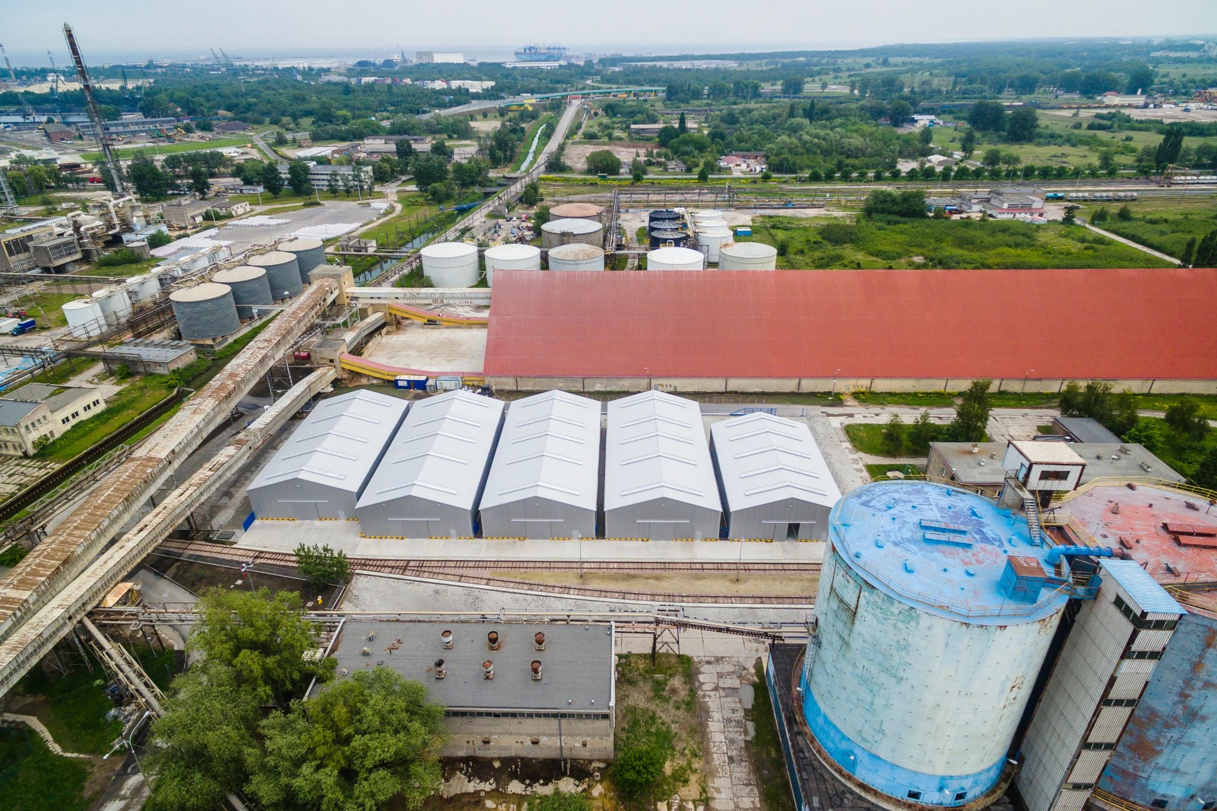 Hala magazynowa stalowa dla inwestora przemysłowego w Gdańsku