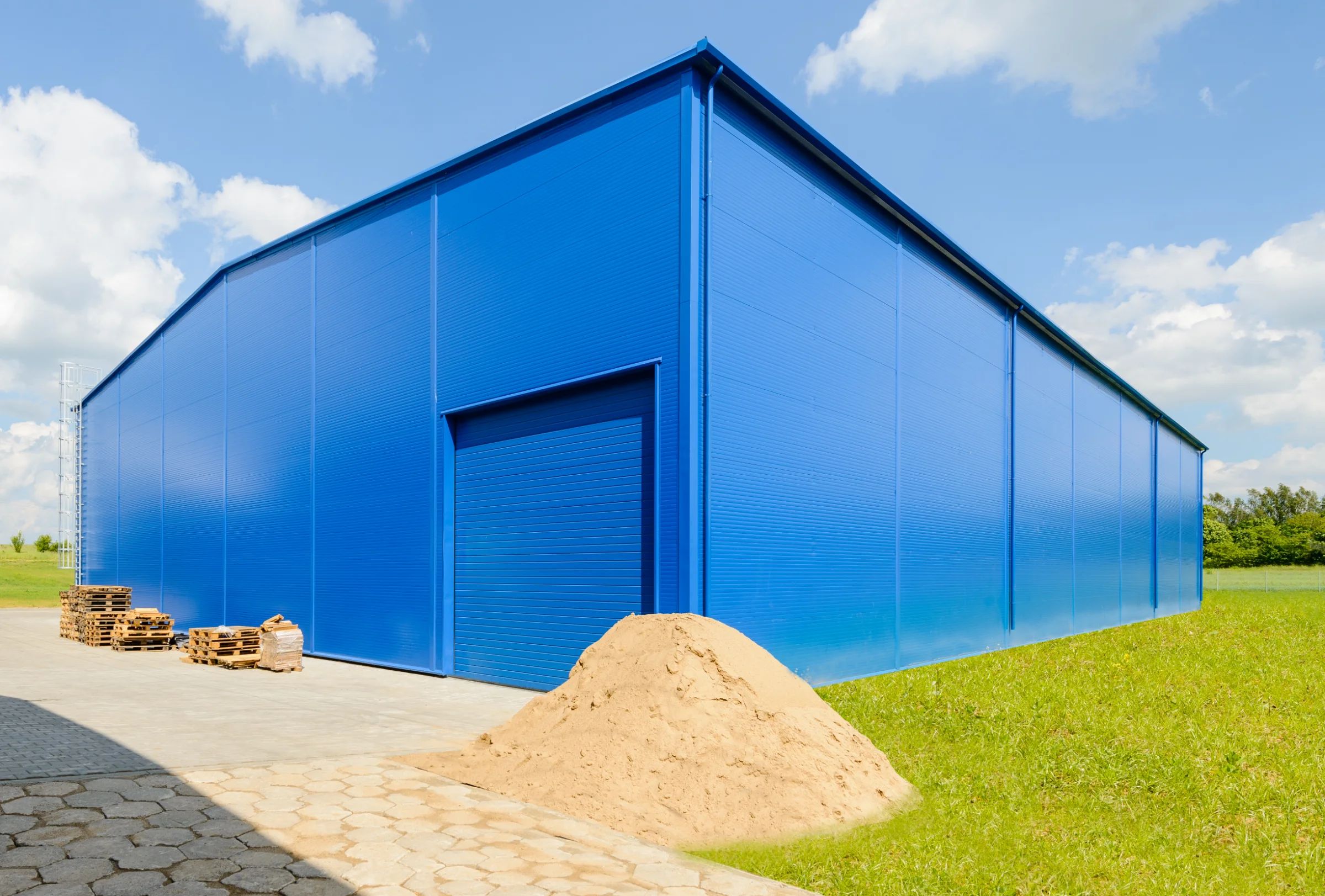 Hale magazynowe w Bartoszycach