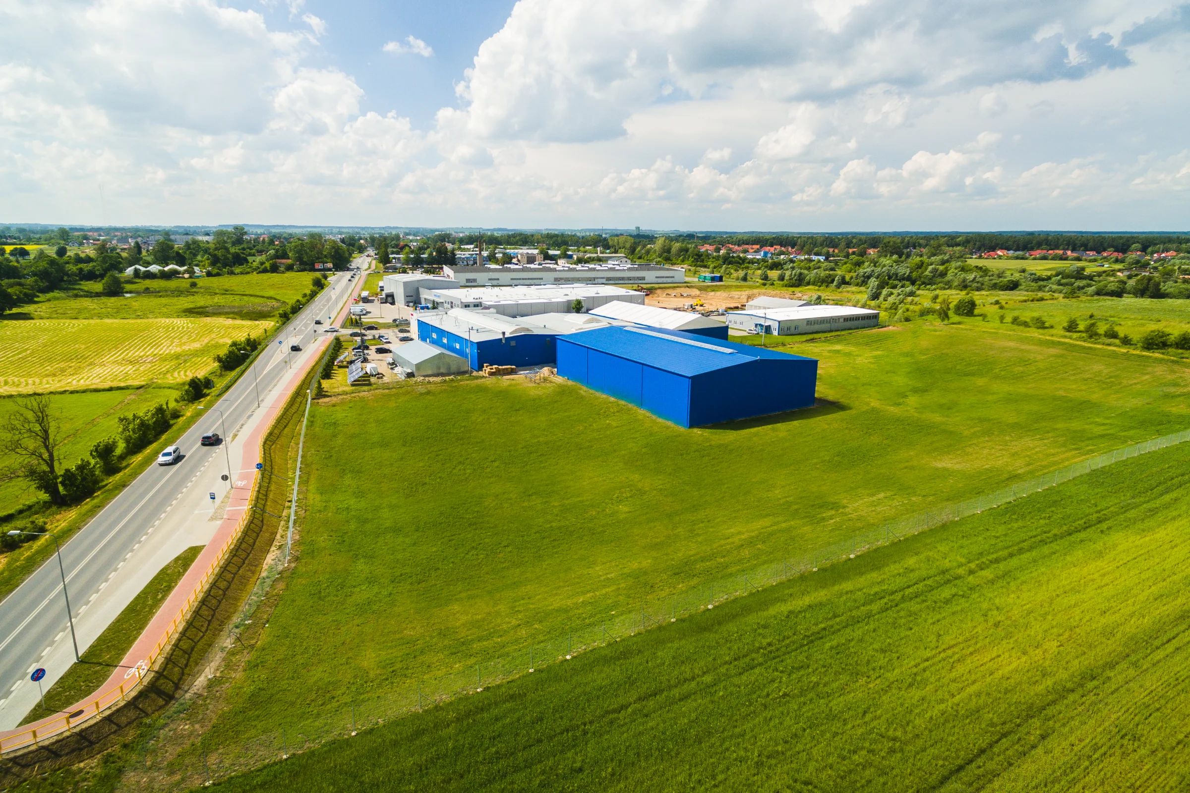 Hale magazynowe w Bartoszycach