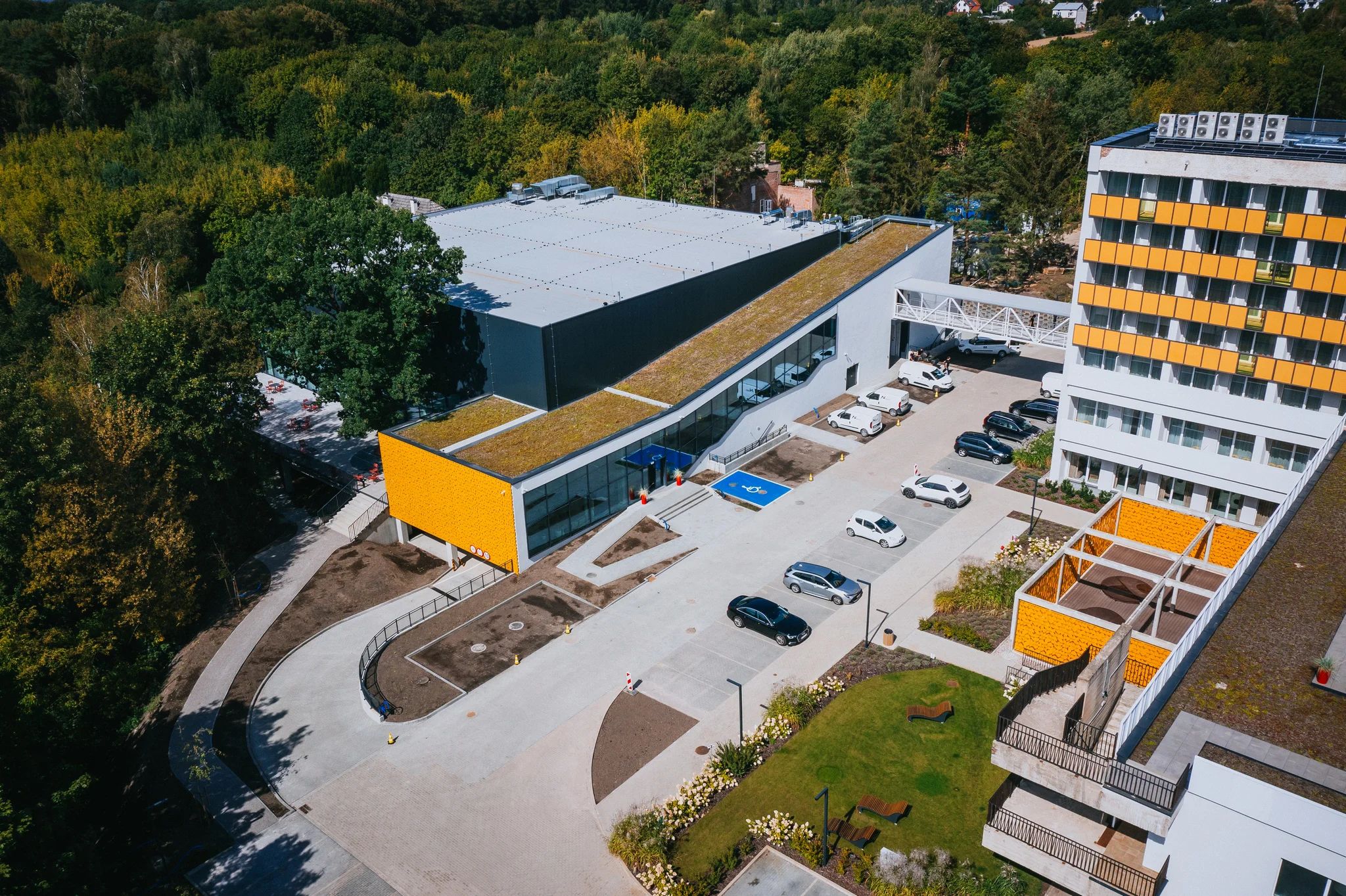 Rozbudowa Arche Nałęczów – Centrum Konferencyjne i Sala Optymizmu