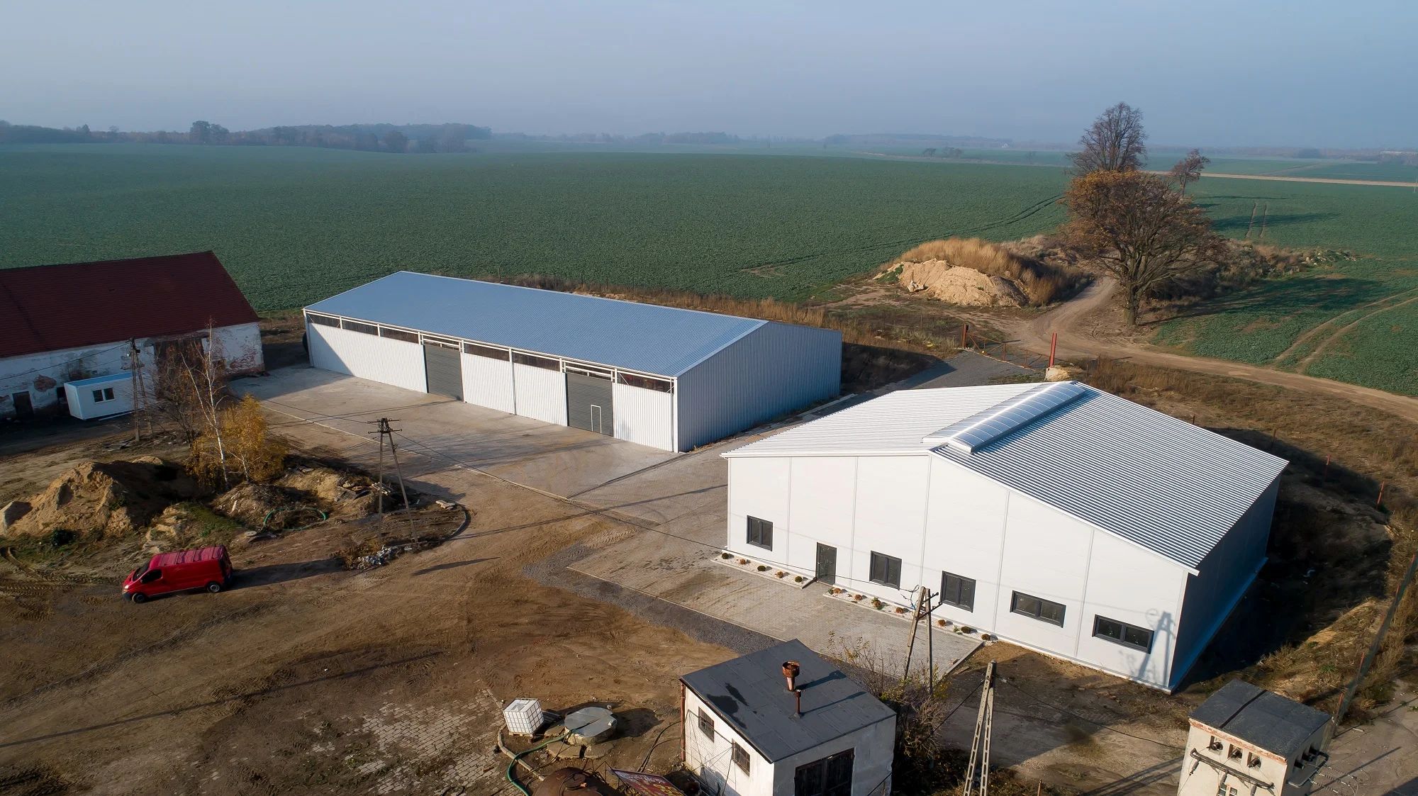 Hale magazynowe stalowe dla branży logistycznej w Czerwonym Kościele