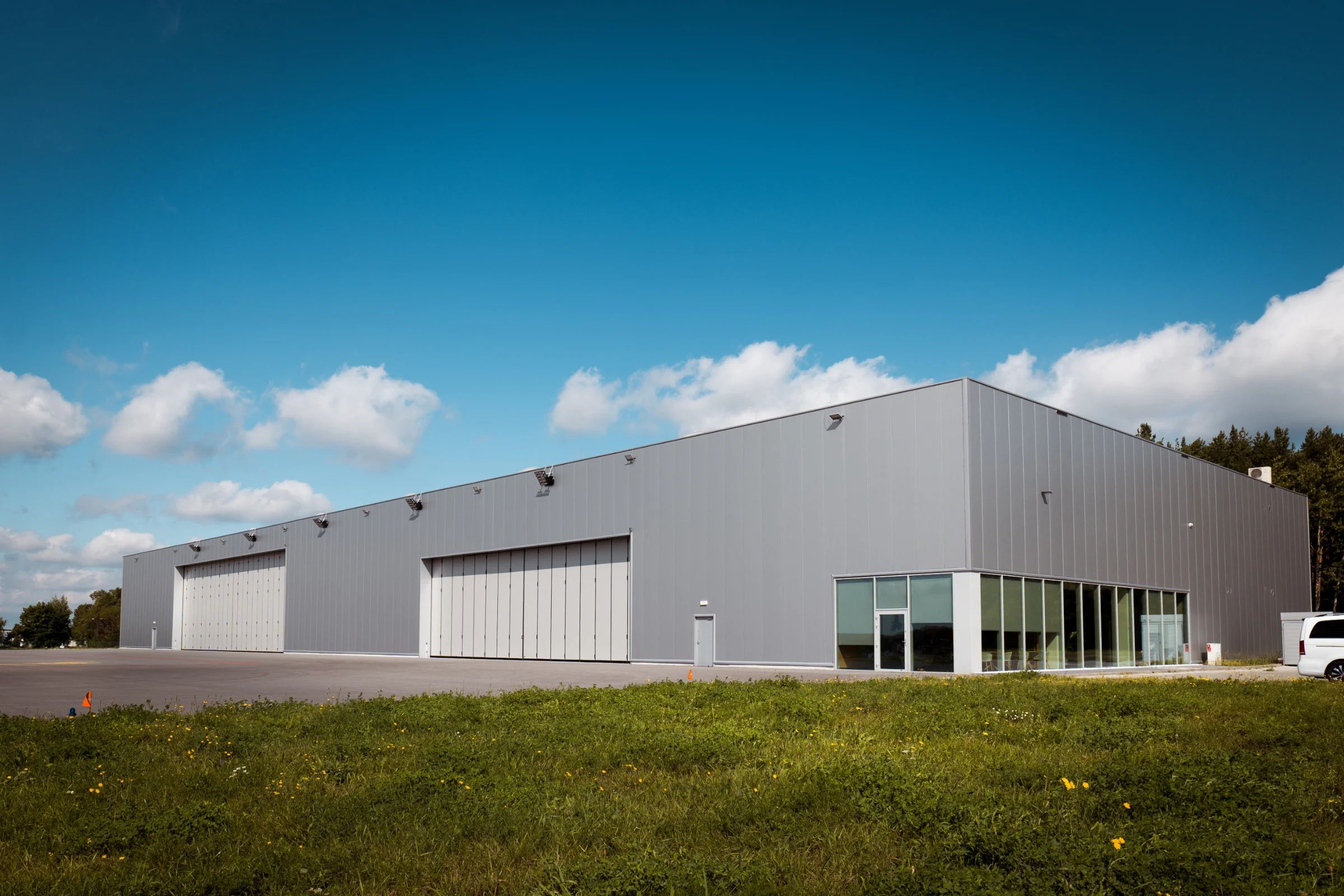 Hangar na samoloty w Gdańsku