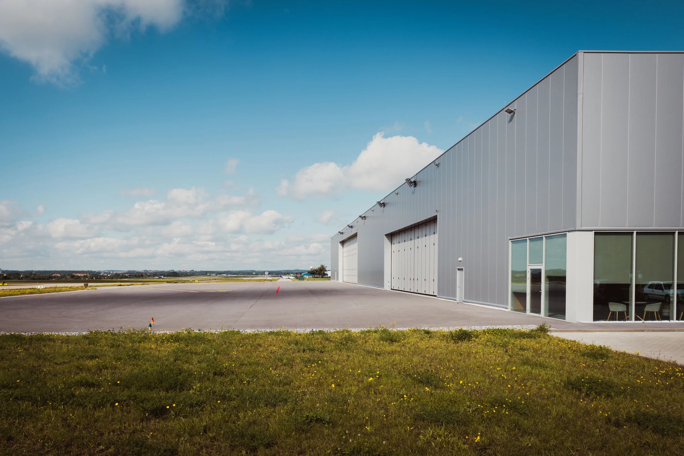 Hangar na samoloty w Gdańsku