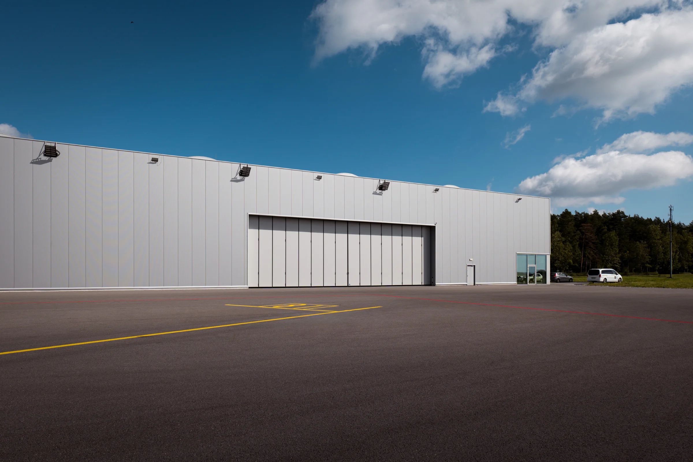 Hangar na samoloty w Gdańsku