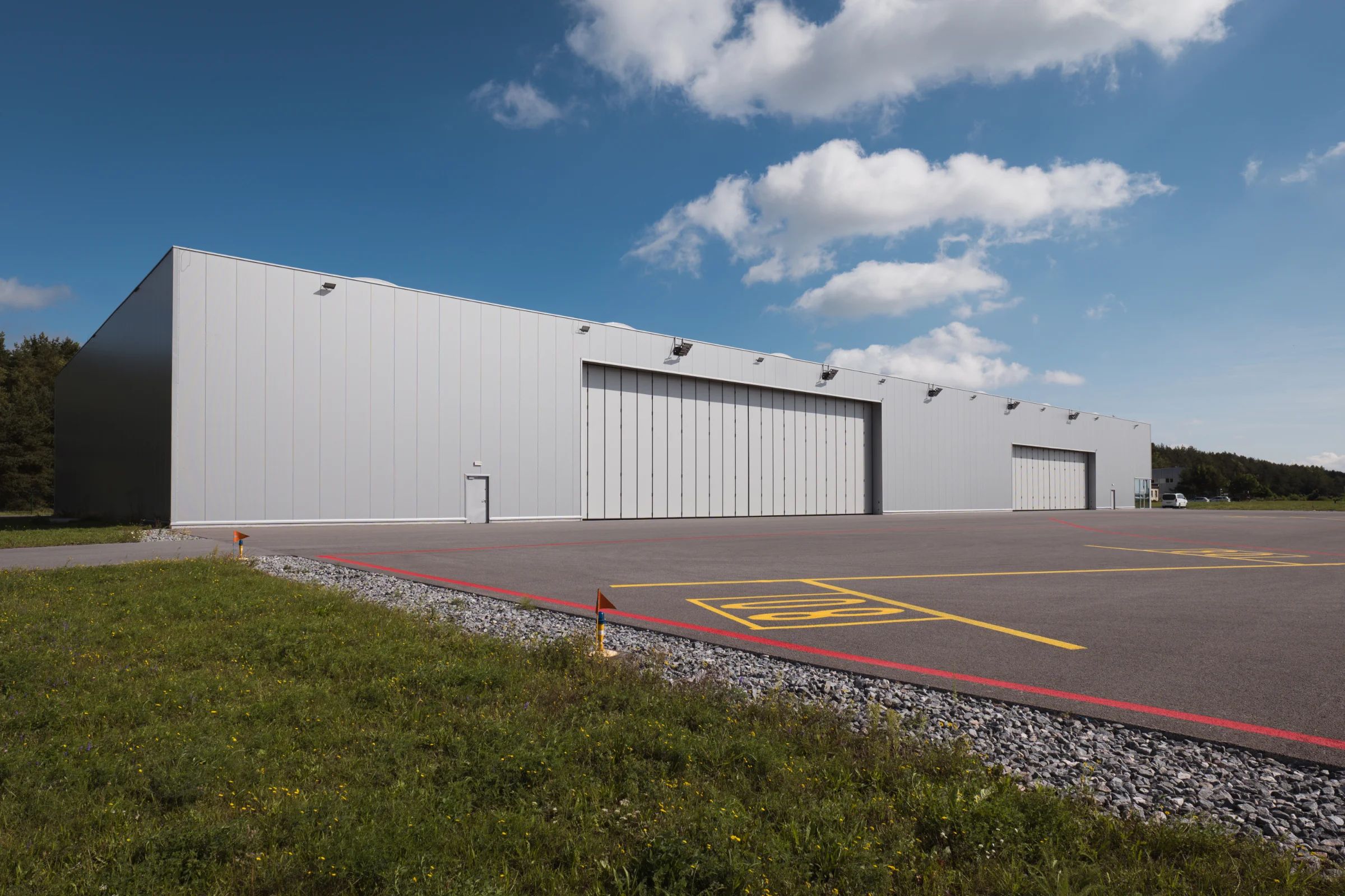 Hangar na samoloty w Gdańsku