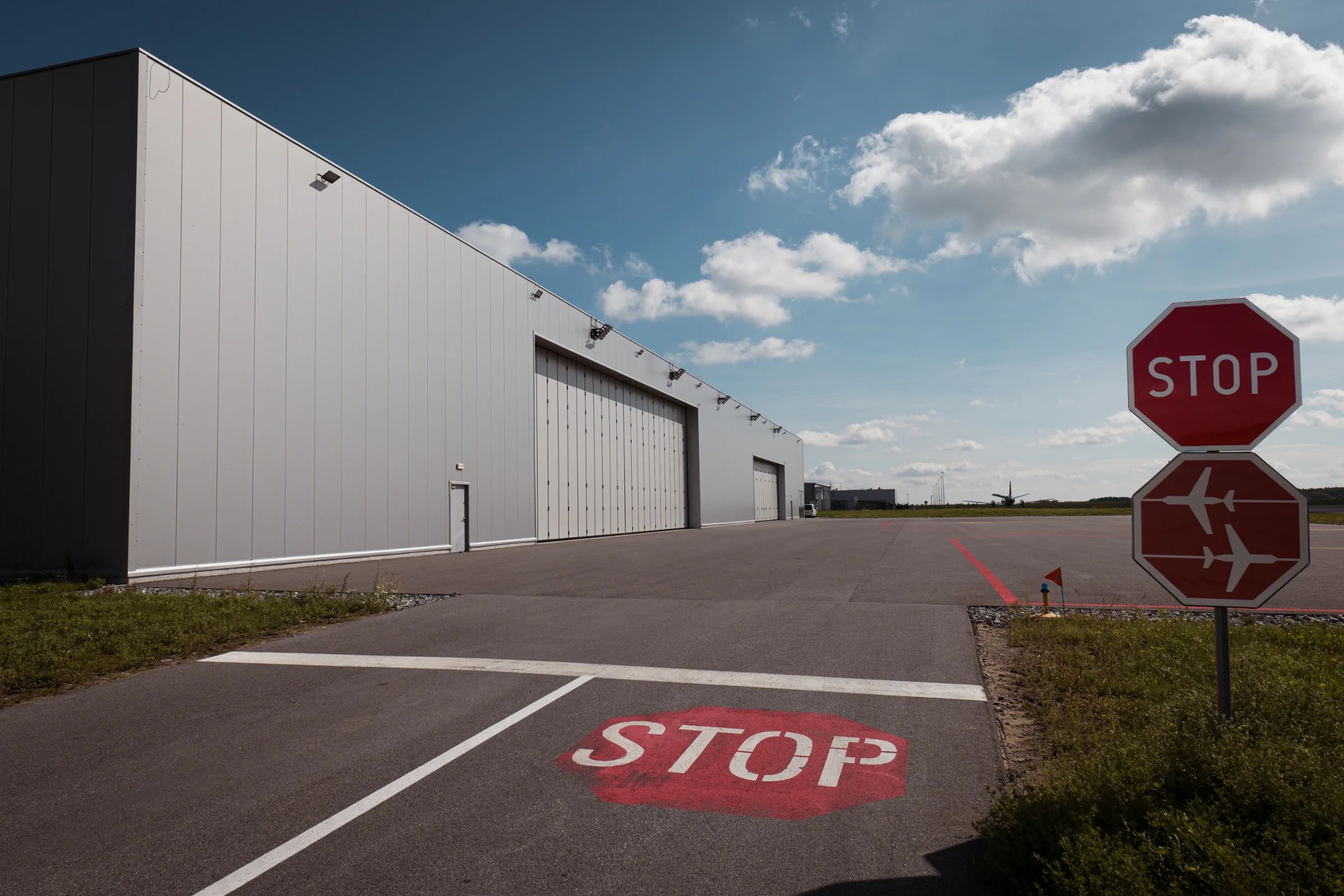 Hangar na samoloty w Gdańsku