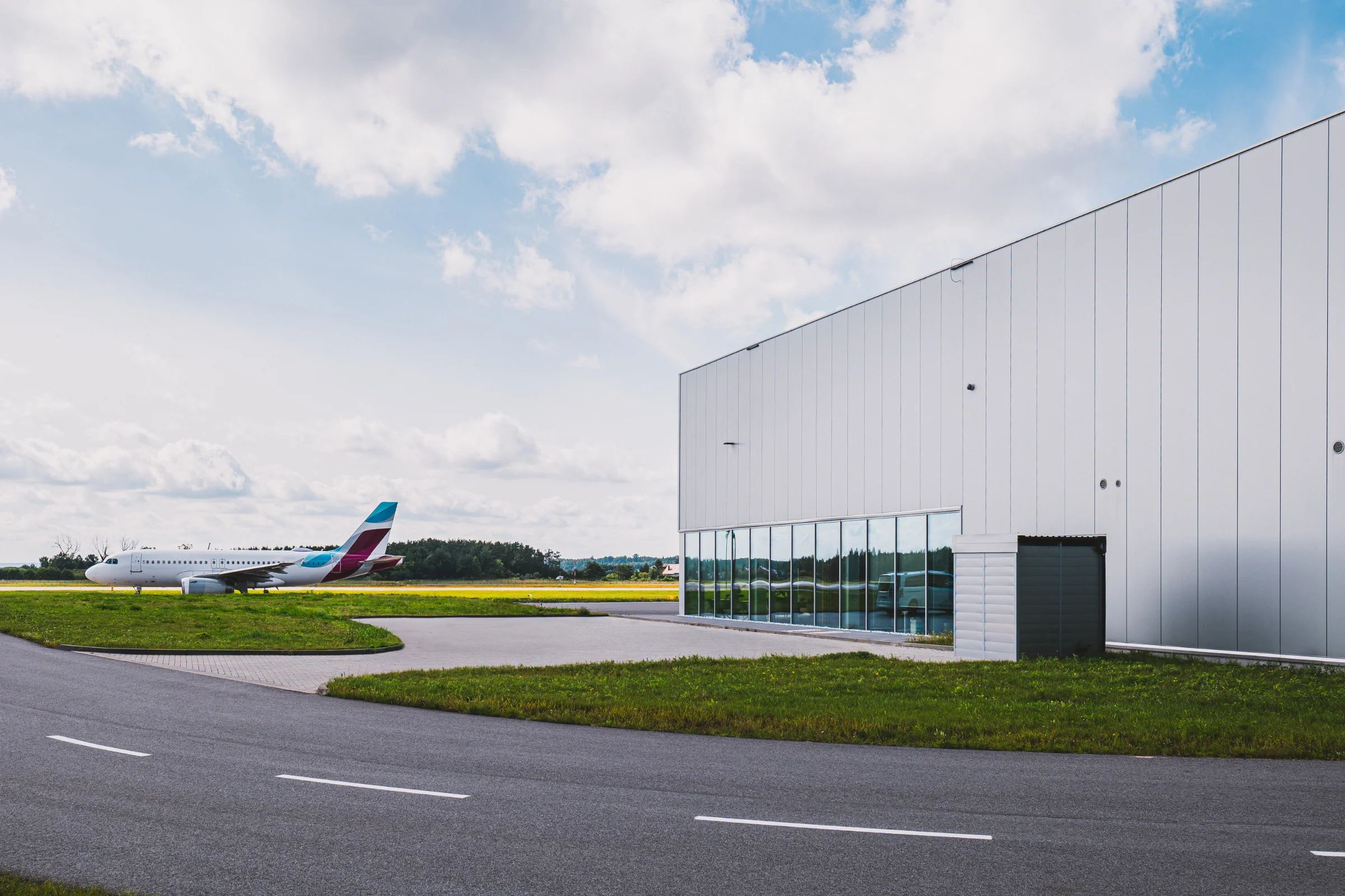 Hangar na samoloty w Gdańsku