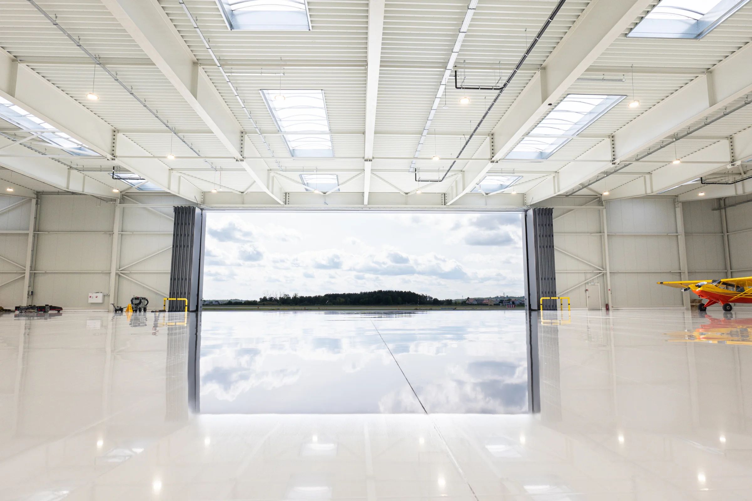 Hangar na samoloty w Gdańsku