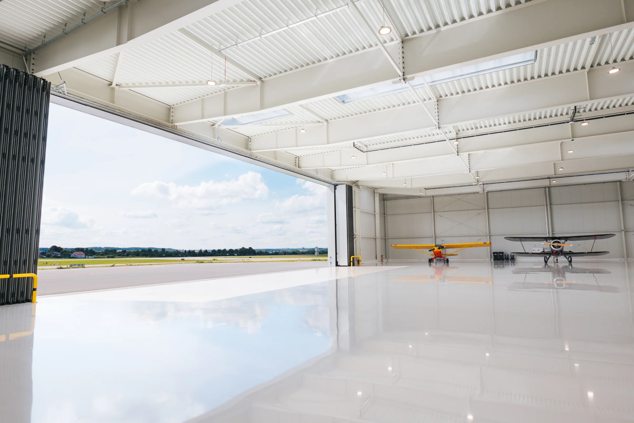 Hangar na samoloty w Gdańsku