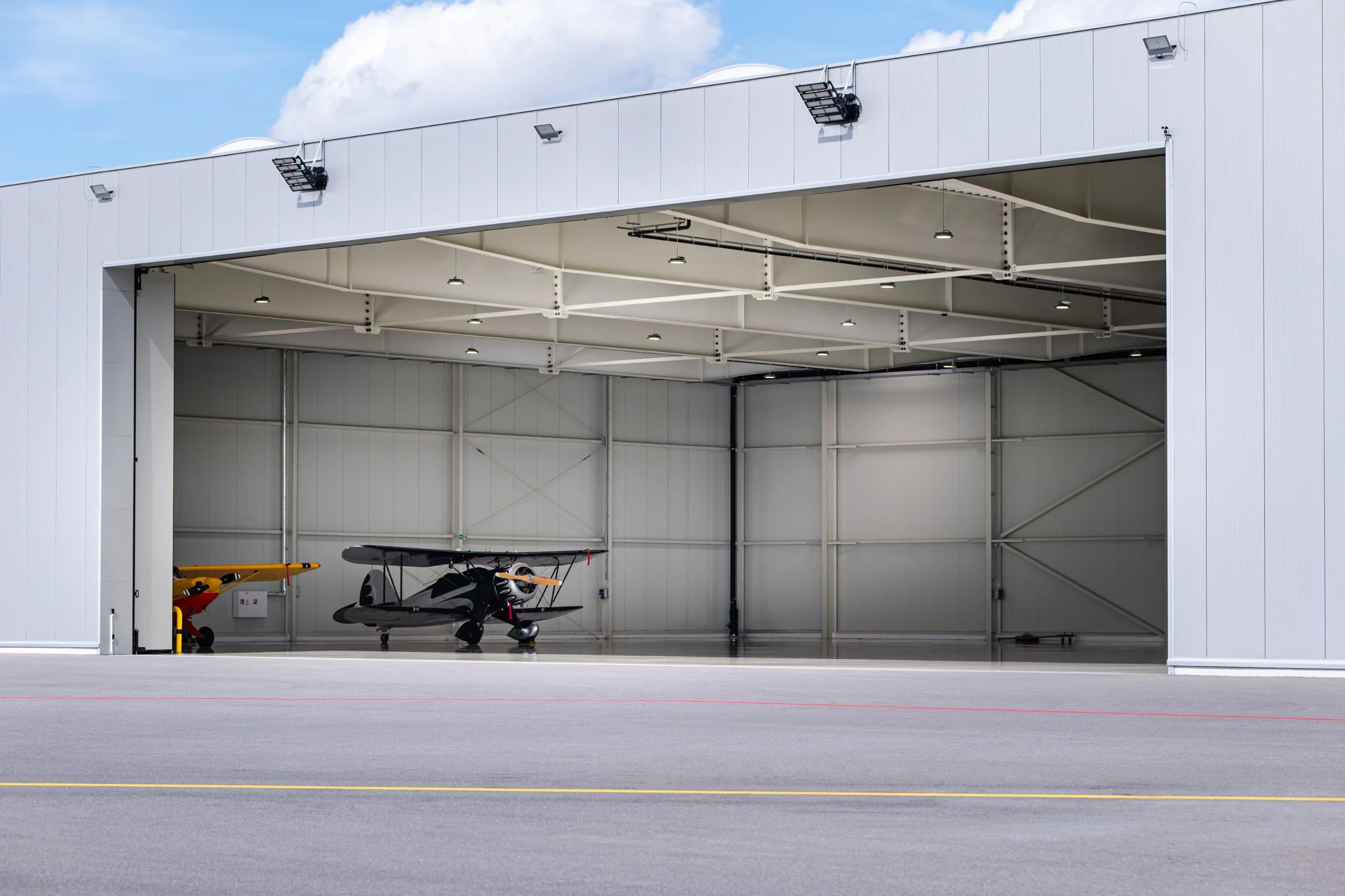 Hangar na samoloty w Gdańsku