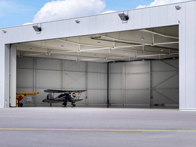 Hangar na samoloty w Gdańsku