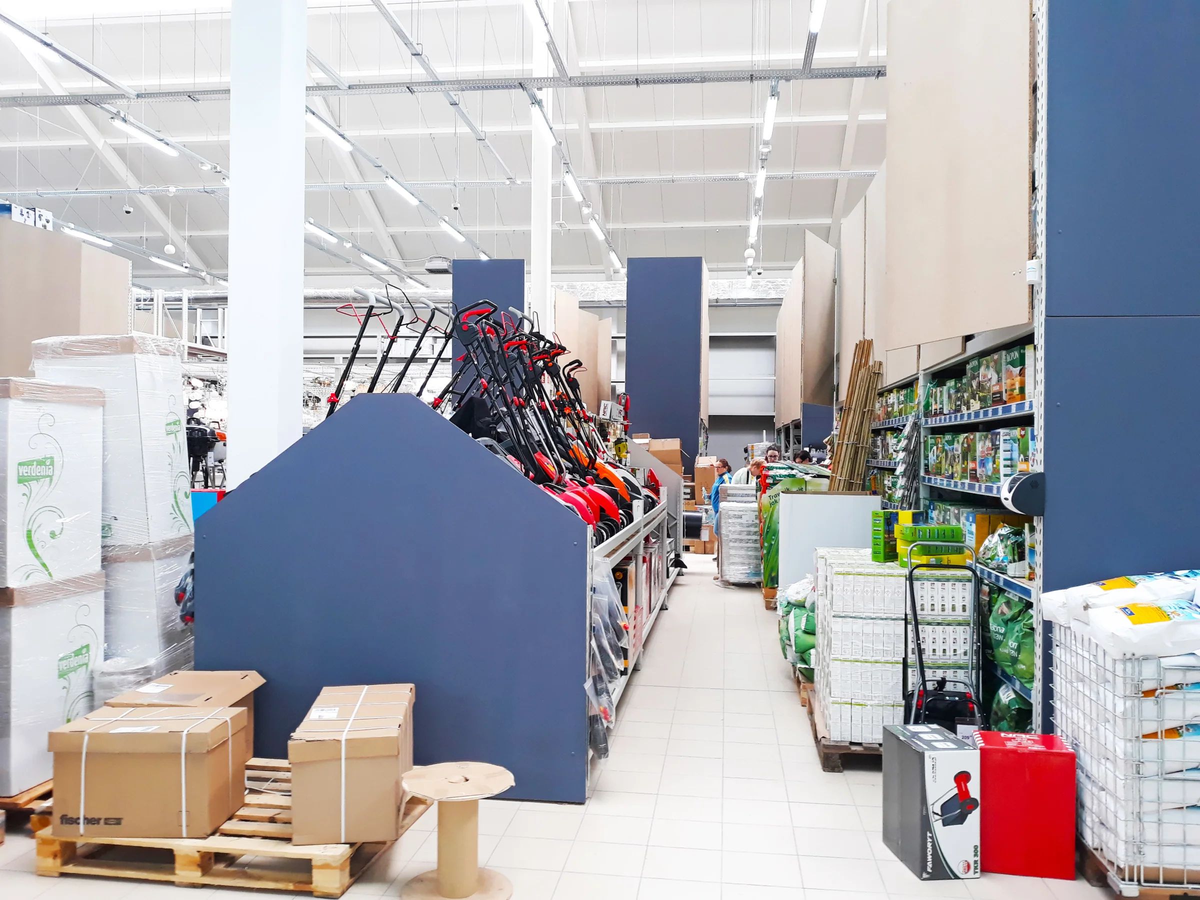 Hala usługowa dla marketu Mrówka w Kwidzynie