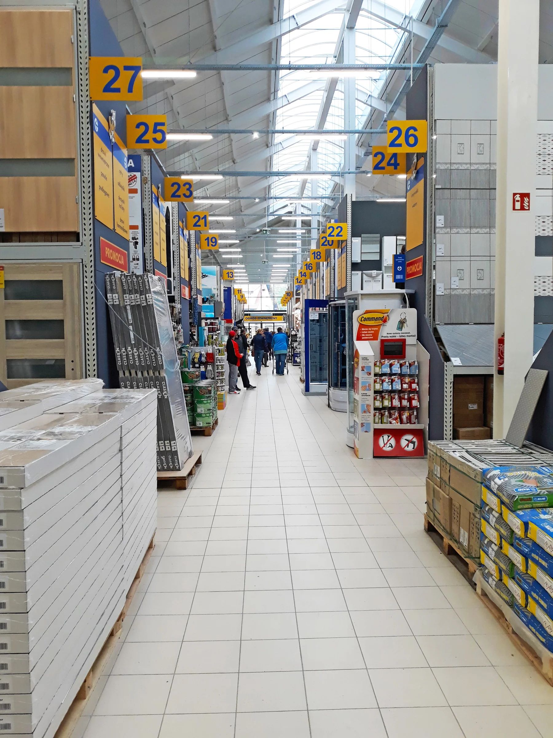 Hala usługowa dla marketu Mrówka w Kwidzynie