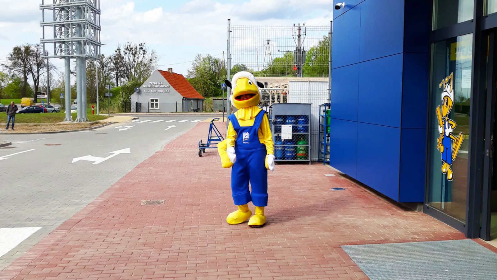 Hala usługowa dla marketu Mrówka w Kwidzynie