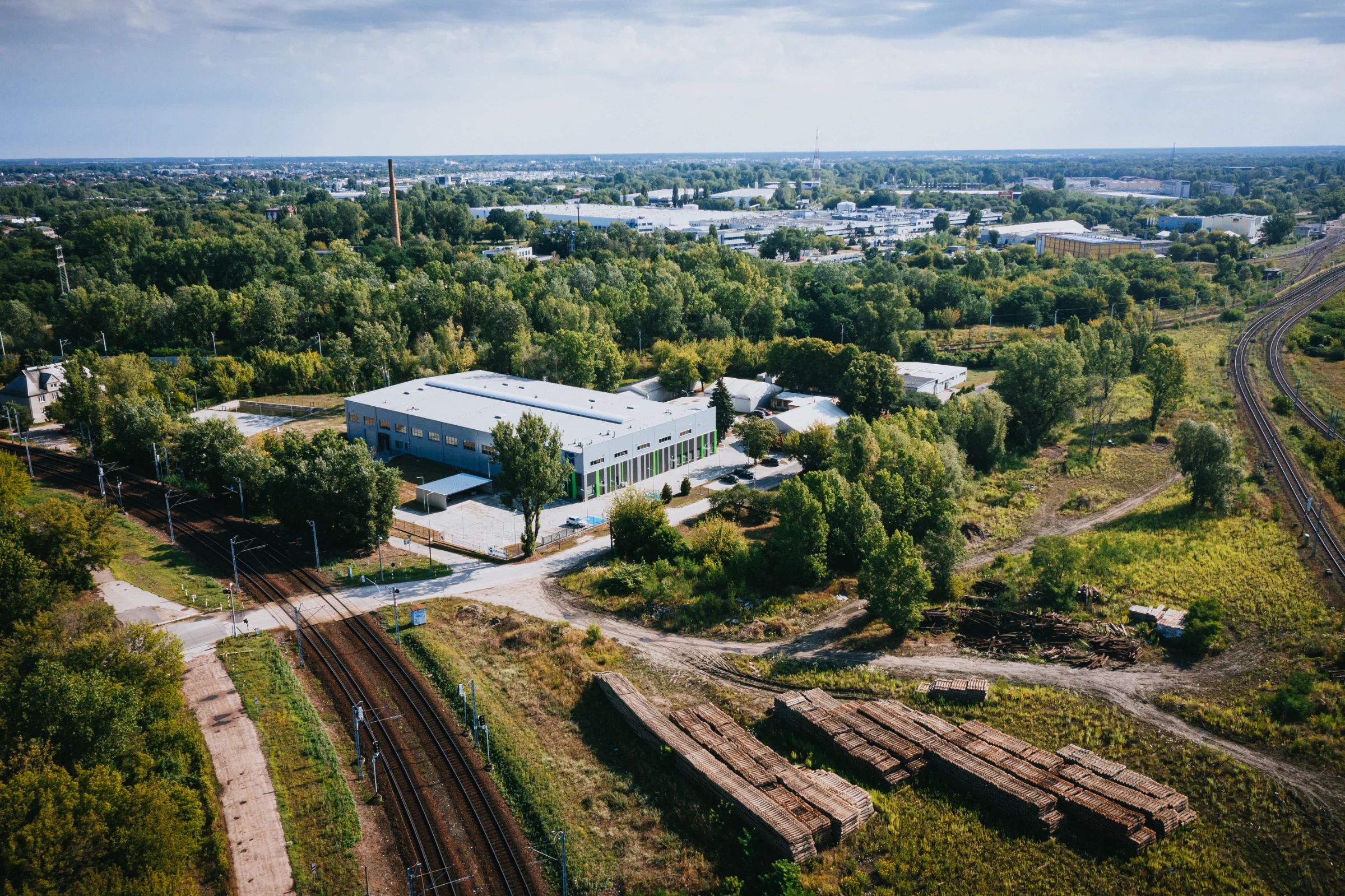 Hala produkcyjno-magazynowa dla przemysłu w Warszawie