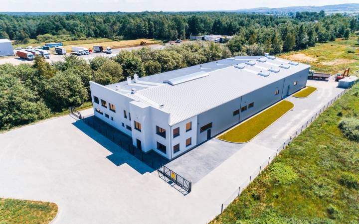 Hala produkcyjno-magazynowa w Rzezawie