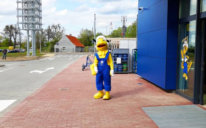 Hala usługowa dla marketu Mrówka w Kwidzynie